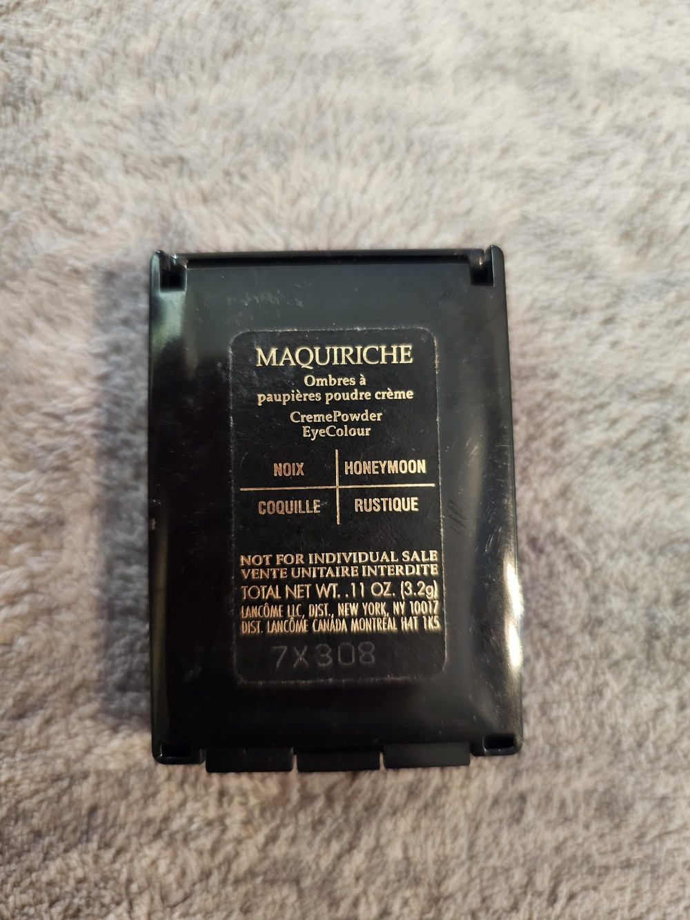 VINTAGE NEW Lancôme Maquiriche CremePowder EyeColour Palette